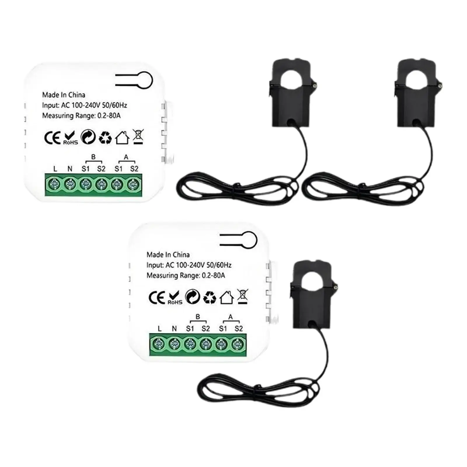 Smart Energy Meter Intelligent Volt Meter for Rental House Hotel Household