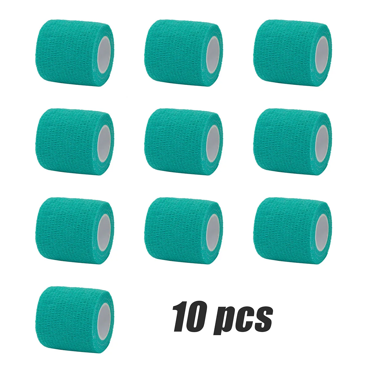 1/6/10Pcs green Sport Self Adhesive Elastic Bandage Wrap Tape Elastoplast For Knee Support Pads Finger Ankle Palm