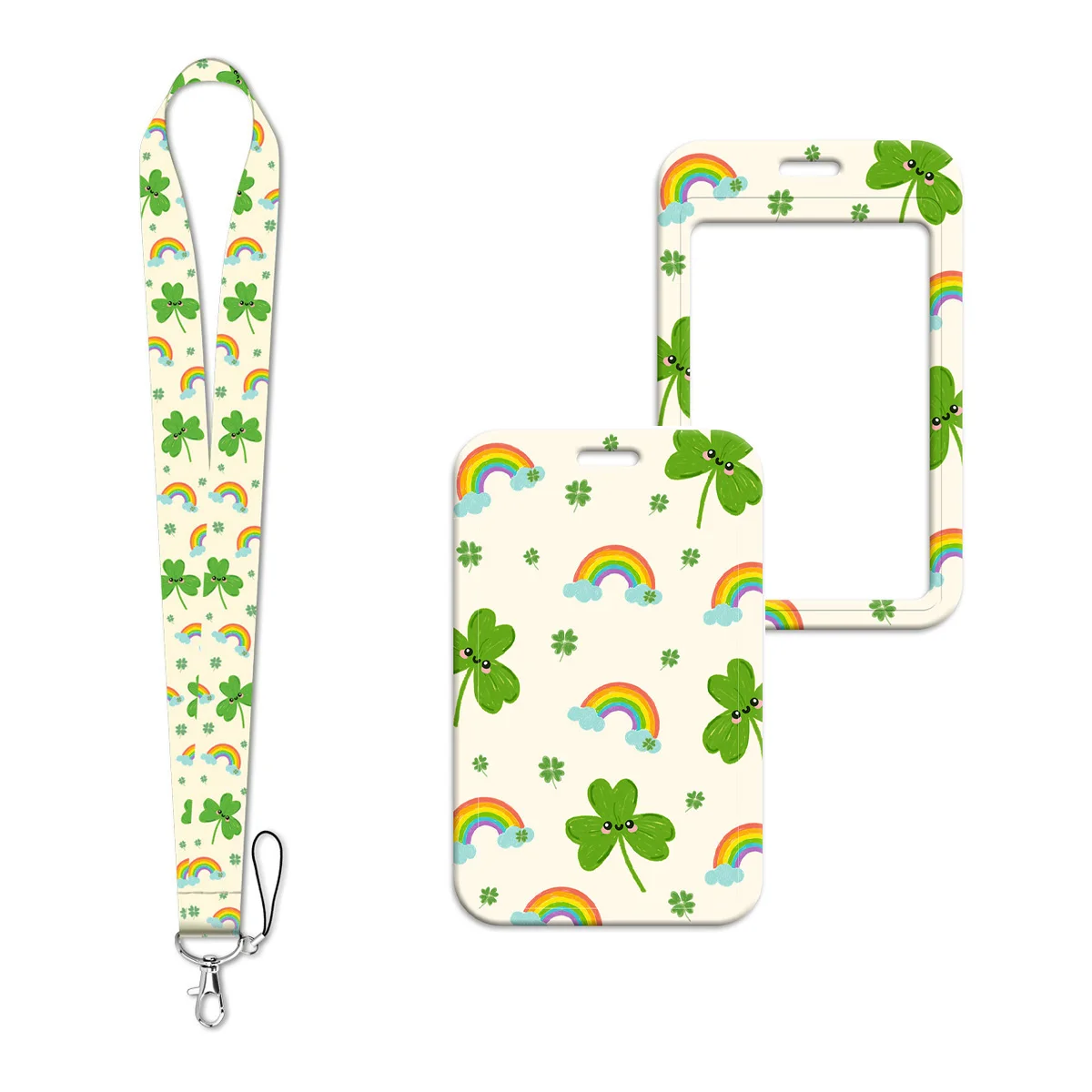 Ремешок-шнурок-lucky-grass-rainbow-для-ключей-бейджей-id-карт-мобильных-телефонов-аксессуары-подарок