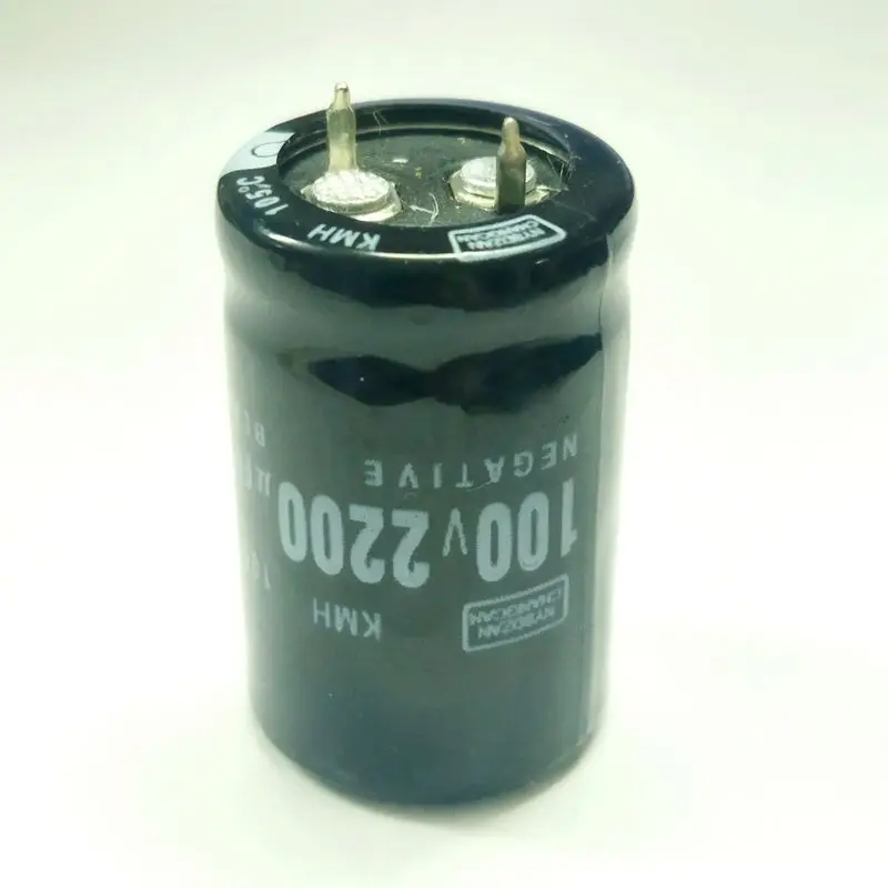 5pcs 2200uF 100V 2200MFD 100WV 22*35mm Snap In Aluminum Electrolytic Capacitor