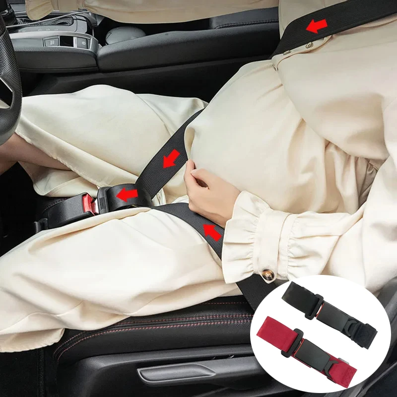 Car Bump Belt For Hyundai Solaris Elantra Sonata Accent Creta Encino Equus ix25 Terracan 1pc Seat Belt Clip Pregnant safety Belt