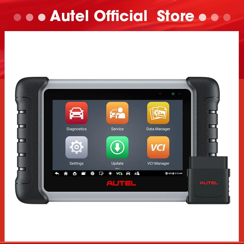 Autel MaxiCOM MK808KBT PRO Diagnostische Hulpmiddelen MK808KBT OBD2 Scanner Codelezer Alle Systeem Hetzelfde als MK808BT PRO
