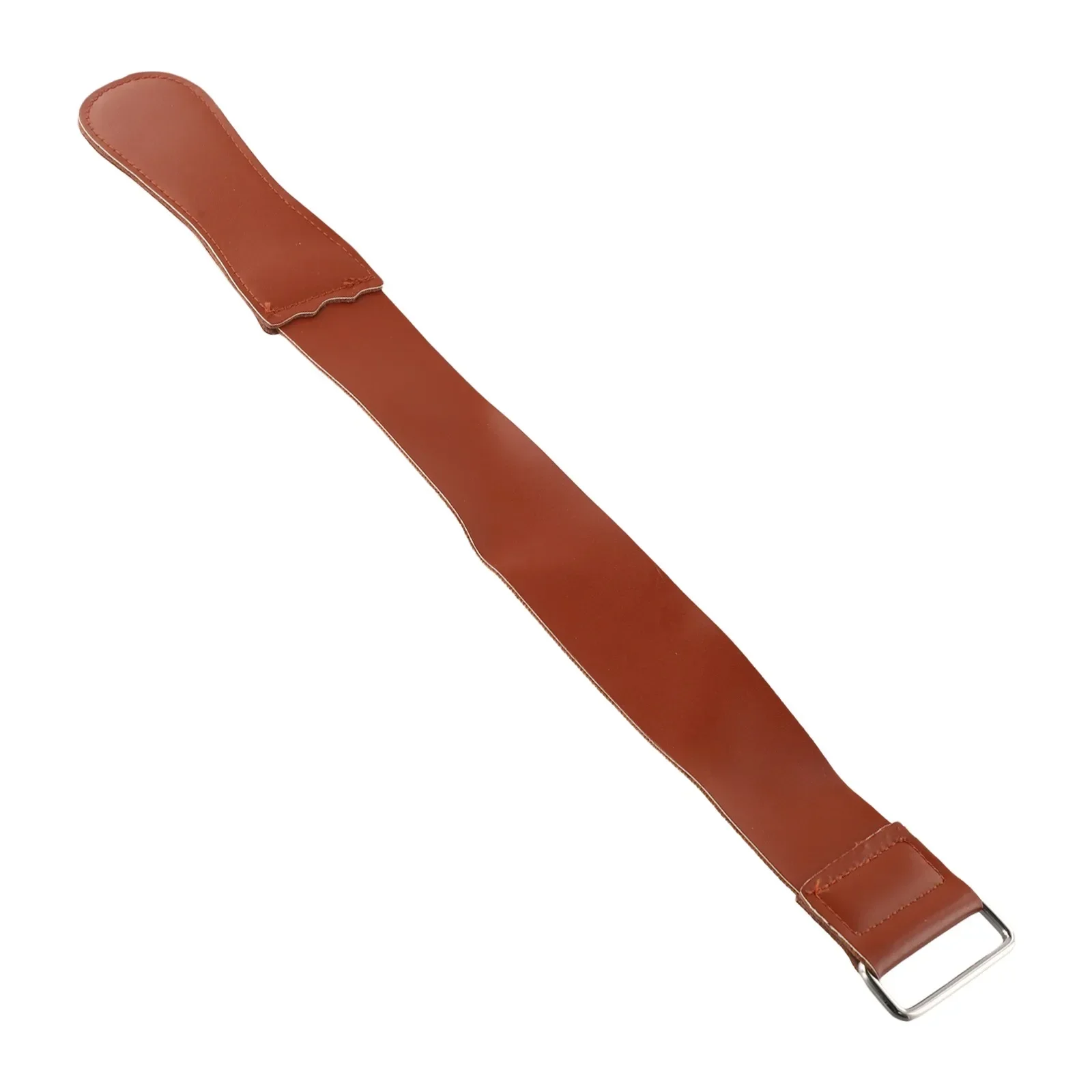 Cinturón de afilado plegable recto, doble cara, cuero, estroboscópico portátil para afilar y alisar, pulido caliente, 1 Pc