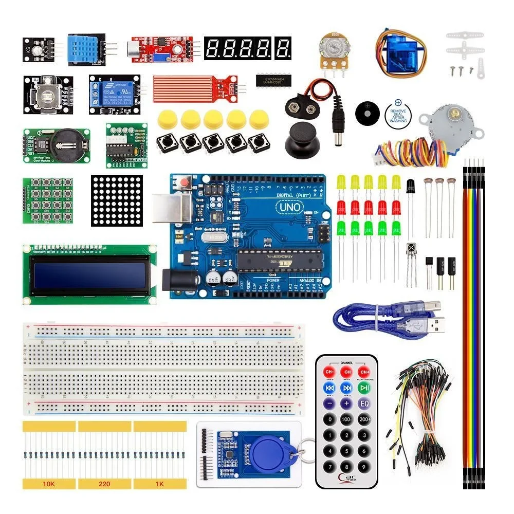 RFID upgrade entry learning kit for UNO R3 development board Stepper motor learning kit