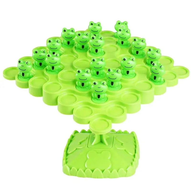 Tree and Frog Interactive Balance Board Game, brinquedo número educacional, brinquedo de equilíbrio para crianças e adultos pré-escolares, meninos e meninas