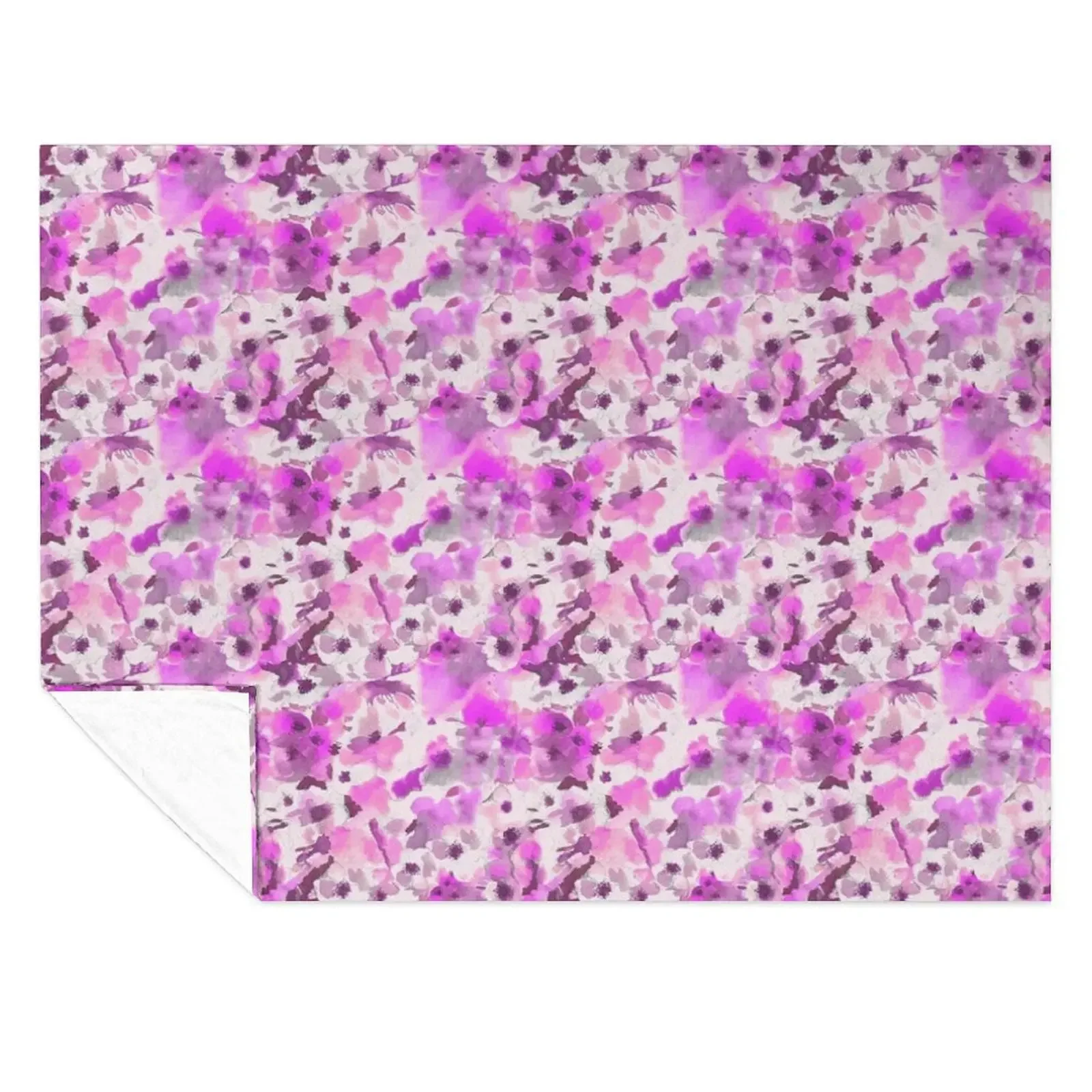

Wild Roses in Pink Throw Blanket anime Bed covers Travel For Decorative Sofa Blankets