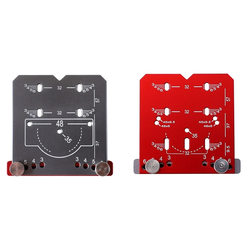 

35Mm Hinge Jig Door Cabinets Concealed Hinge Hole Template Jig Aluminium Alloy Drill Guide Locator Tool For Woodworking