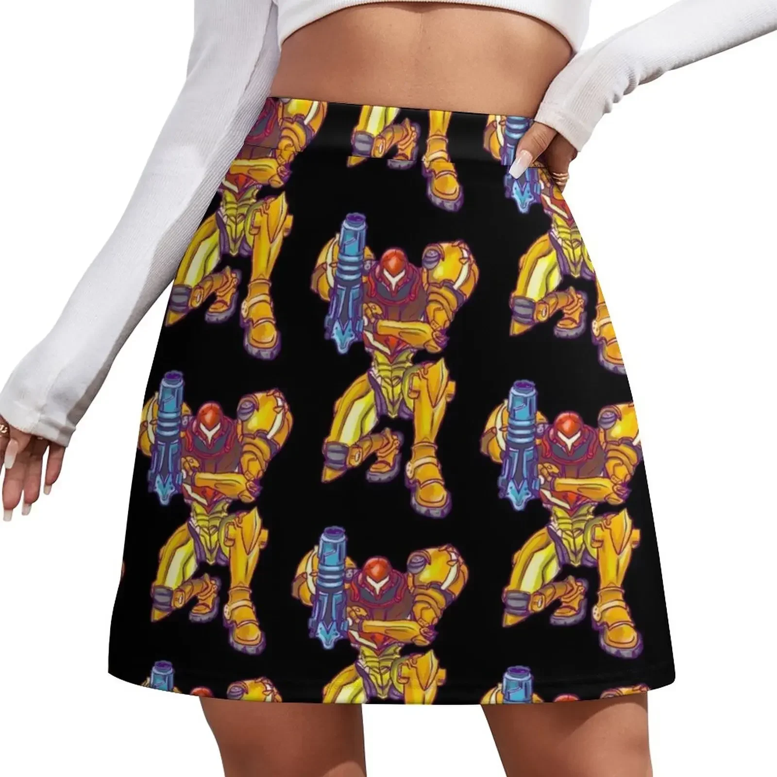 Samus Returns Samus Mini Skirt womans clothing luxury designer clothing women korean women's clothes skirts for women