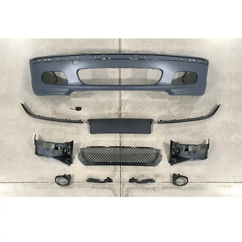 Car Front Bumper Assembly For BMW 3 Series E46 1999-2004 Modified ABS Bottom Grille Surround Body Kit Car Accessories