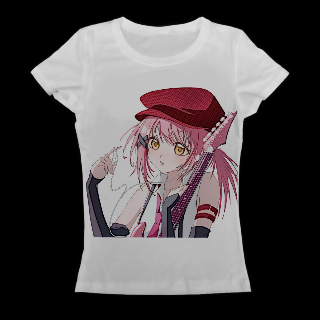 Damen Korsett-Kleidung Streetwear Y2k Tops Emo Crop Top Kpop 2000er Punk Print Anime Grafik Tanktops Camis Top Grunge Vintage Gothic
