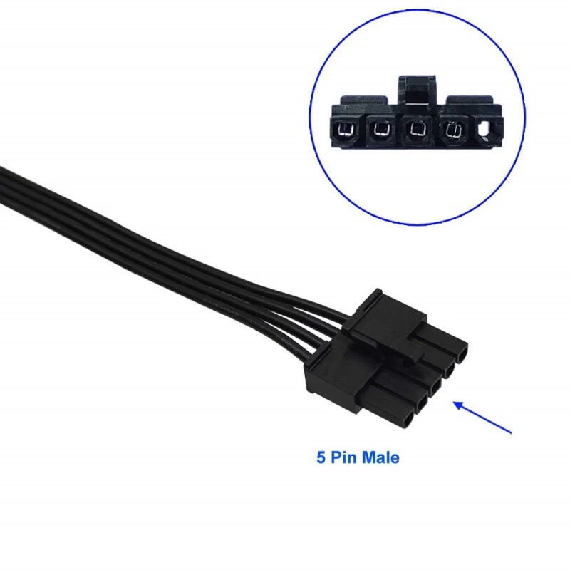 Cooler Master-Cable de alimentación de ventilador HDD SSD, Unidad de fuente de alimentación Modular, 5 pines a 3 Molex IDE, 4 pines, para V750, V850, V1000, V1300