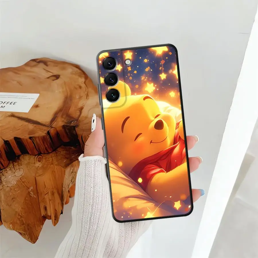 ديزني ويني ذا بودل حافظة لهاتف سامسونج جالاكسي A33 A34 A72 A73 A14 A15 A51 A52 A24 A31 A16 A21s A54 A71 A12 A13 A35 A41 A17