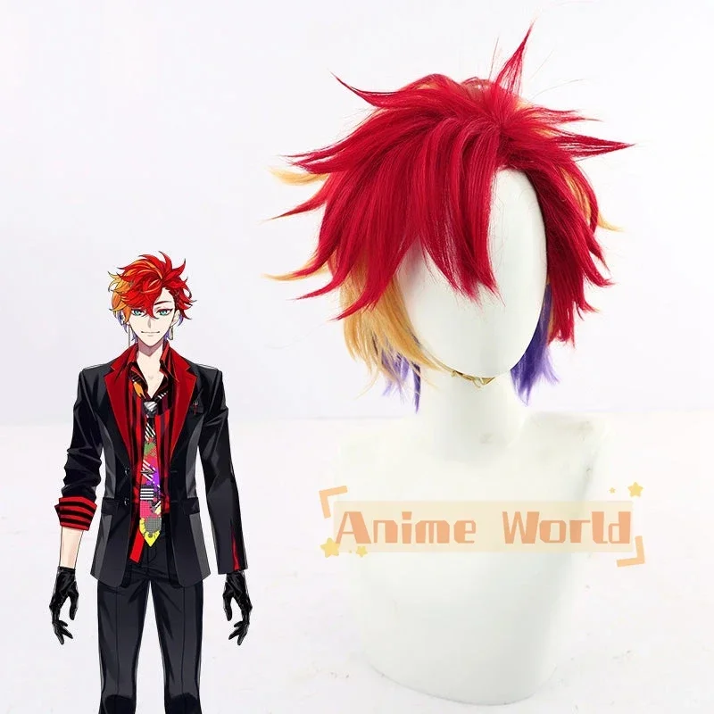 Virtual YouTuber UPROAR!! Gamma Hizaki Cosplay Wig Cosplay Wig Halloween Christmas Woman Men Adult Wig