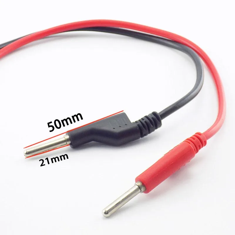 1M Clip Crocodile Wire Test Double-end Electrical Banana Plug and Alligator Lead Wire Line 15A Multimeter DIY Connector C3
