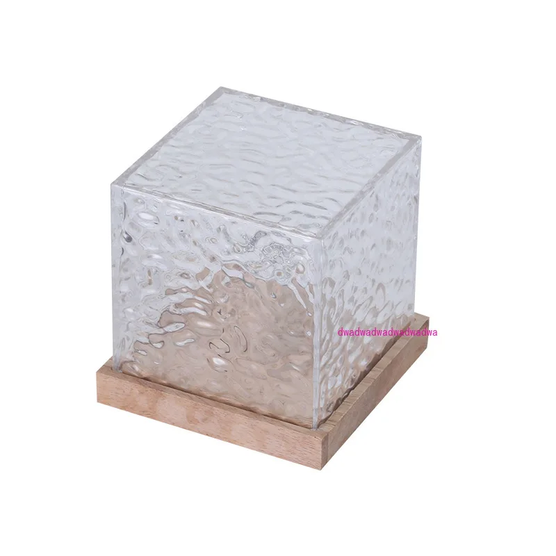

Solid wood water ripple ambient light