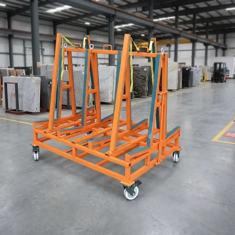 Factory Sale New Heavy Retail Iron One Stop-A Frame Transport Cart Series