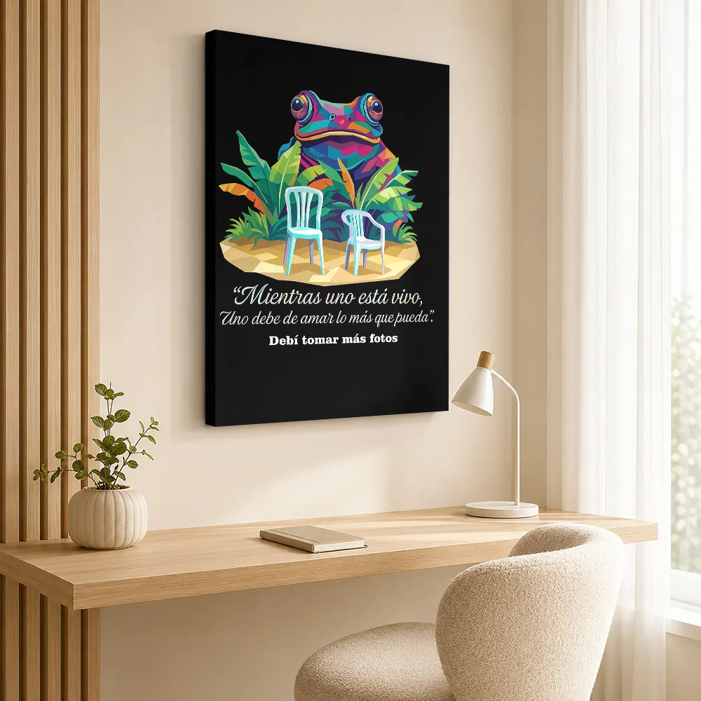 Billy Gibbons in Pop Art Style Canvas Poster Custom Photo Modern Aesthetic Wall Paintings Decoration for Bedroom Ready to Hang