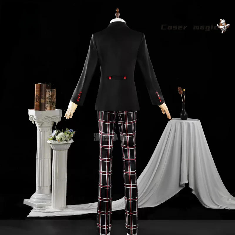 لعبة شخصية 5 Amamiya Ren أزياء تنكرية موحدة للهالوين كرنفال حفلة عيد الميلاد لعب الأدوار الملابس الملابس