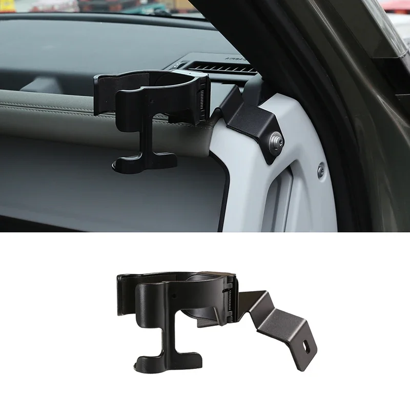 

For Land Rover Defender 110 2020-2021，Car phone holder, multi-function holder, GPS navigation holder,Modification accessories