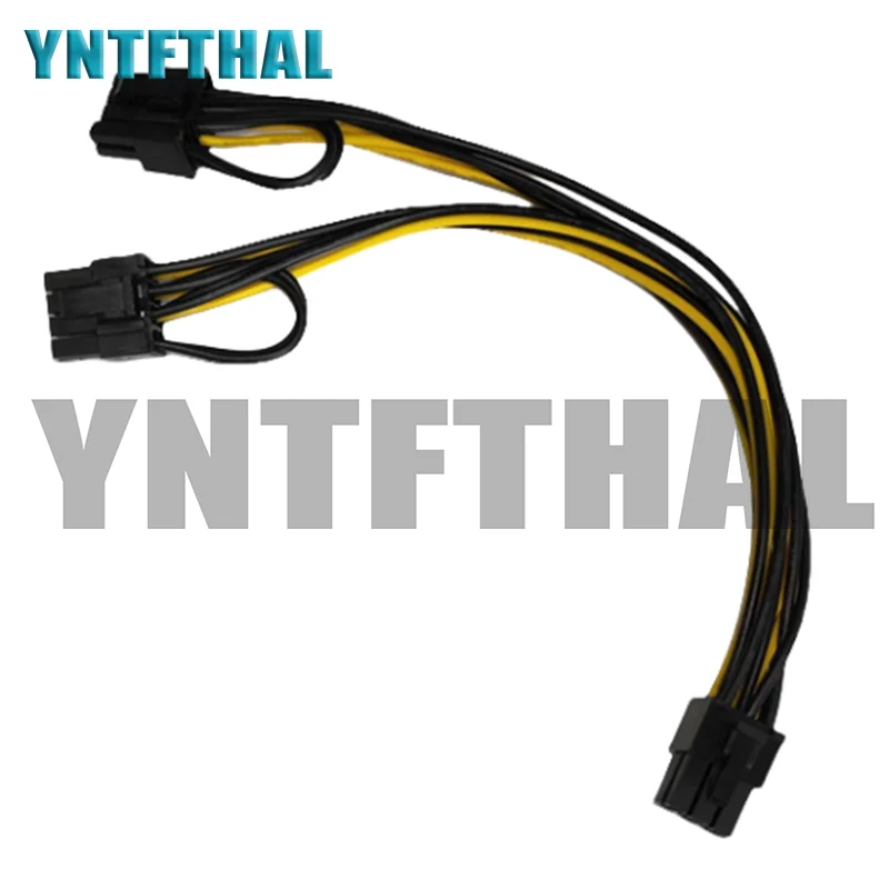 Small 6Pin 6+2PinTo Single SATA 40cm For Desktop Computer HDD SSD  Cable