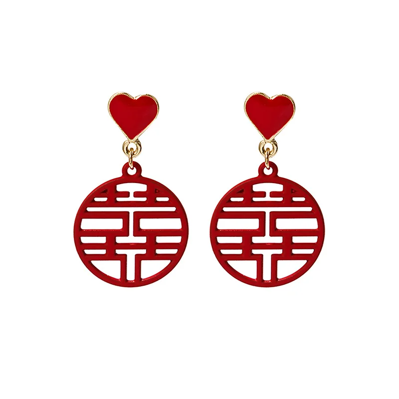 

Chinese Style Earrings Dangle Earrings For Girl New Year Gift Lantern Women Drop Earrings Chinese Knot Fashion Jewelry