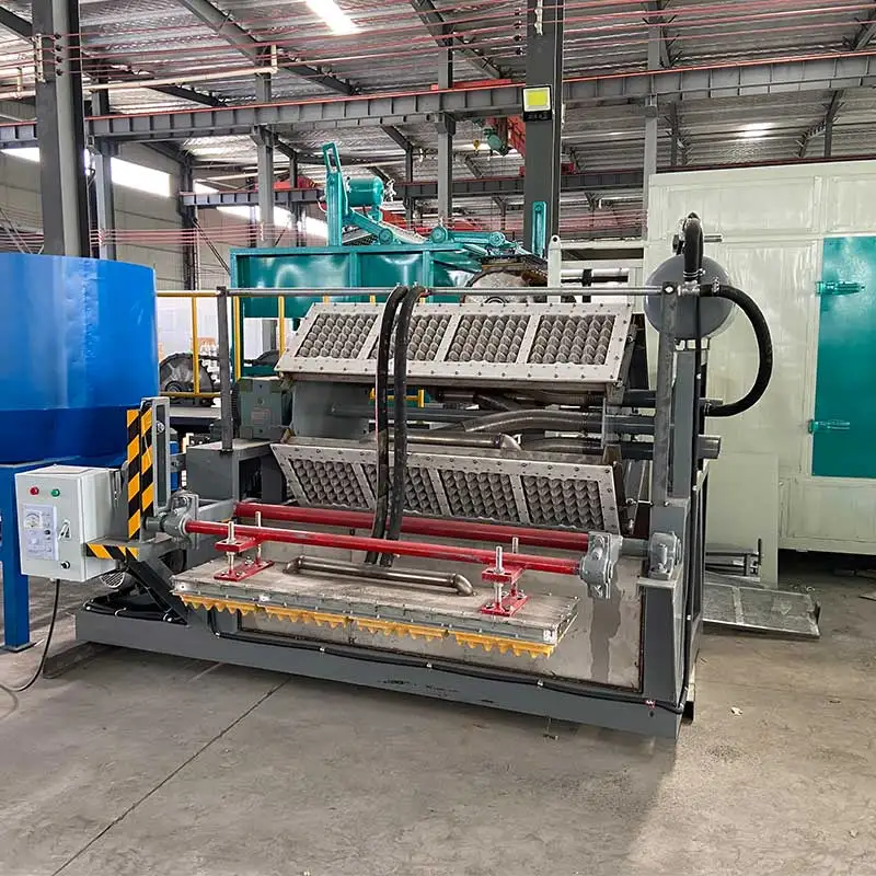 Disposable Eco Friendly Paper Plate Making Machine Pulp Fruit Tray Molding Machine