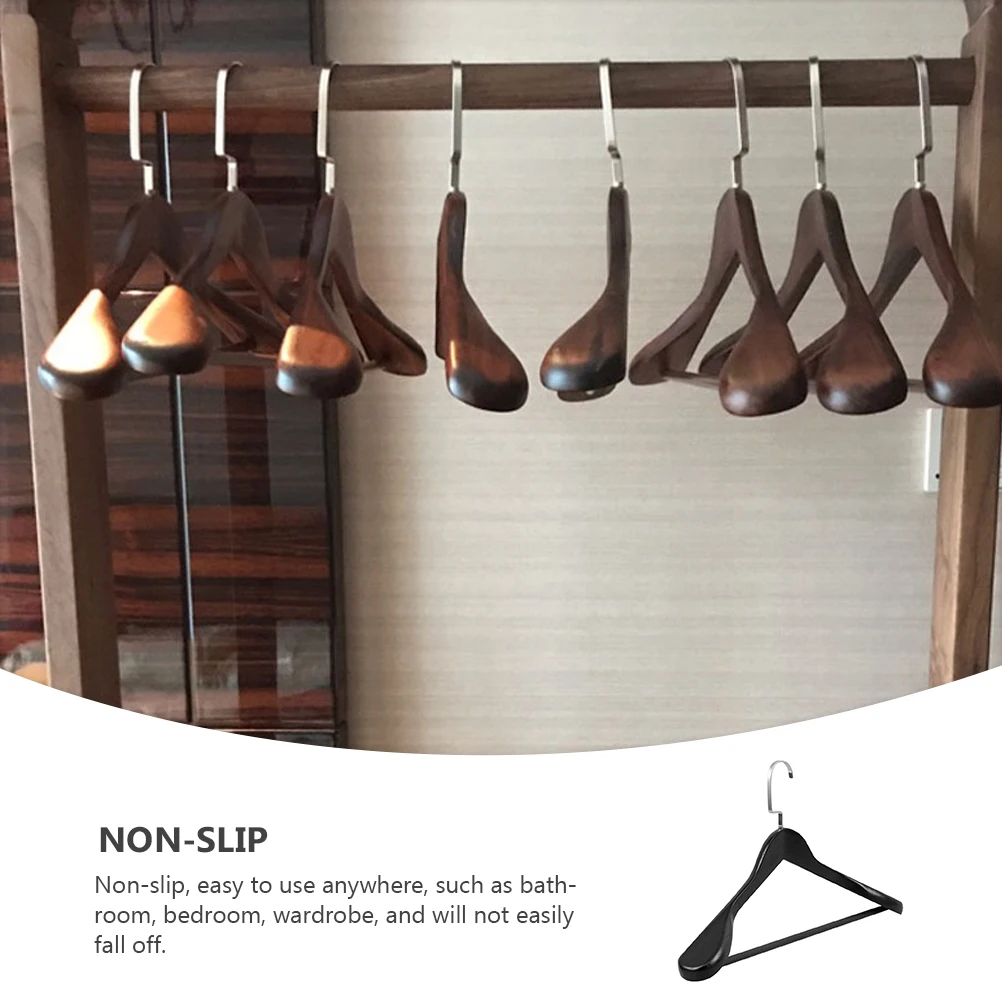 

Wooden Hanger Coat Rack Solid Wood Clothes Dryer Garment Storage Bedroom Closet Wardrobe Suit Hanger Eco Friendly