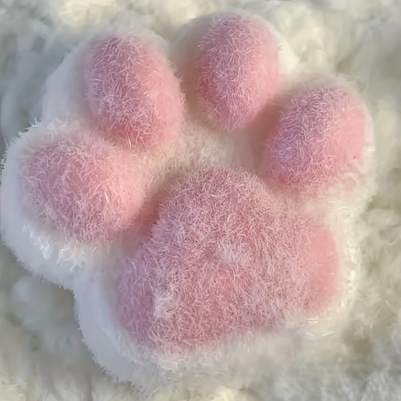 Large Cat Paw Squishy Fidget Toy Pinch Decompression Toy Slow Rebound Stress Relief Cute Cat Claw Relief Relax Soft Squeeze Toy