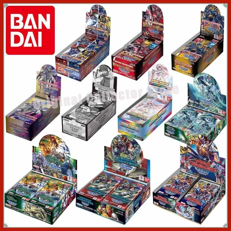 

Оригинальные карты Bandai Digimon DTCG, коллекционная игра, китайский цифровой монстр, все серии EXC01-EX09, пополняющая сумка, коллекционный подарок ребенку