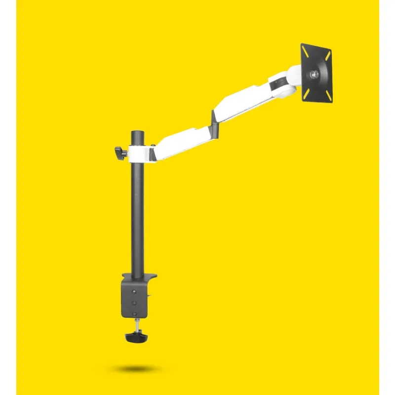 Monitorhalter, Desktop-Drehung um 360 Grad LCD-Computerclip, Tischhalter 19-32 Zoll TV-Basis, doppelseitig