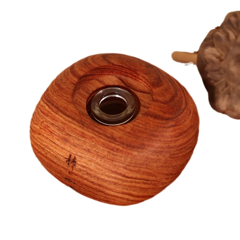 

Persimmon Ruyi persimmon diffused wood solid wood aromatherapy ornament home car decoration New Year's housewarming gift