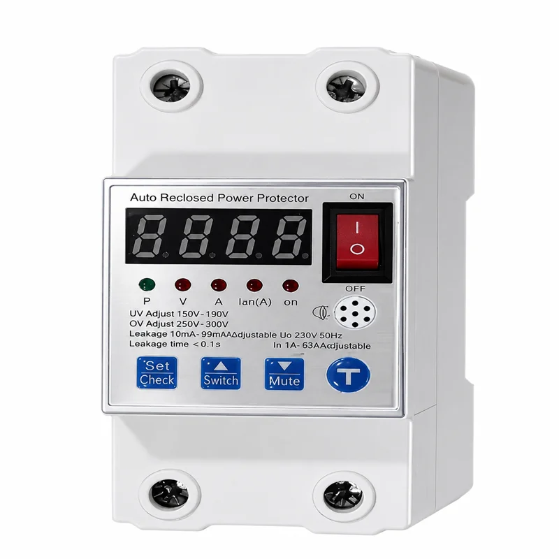 Multifunctional Reclosing Protector Circuit Breakers Electric Components Industrial Controls