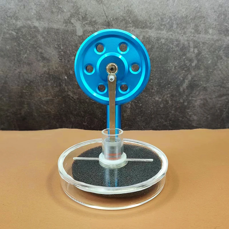 

Low Temperature Difference Stirling Engine Model Steam Power Physics Experiment New Unique Toy Creative Birthday Gift