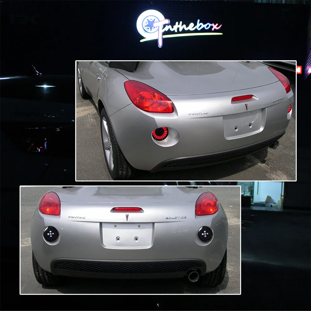 2-In-1 Achterbumper Reflector Achterlichten Rood Led Remlicht Wit Back-Up Achteruitrijlicht Voor Gmc Gezant Jimmy Voor Pontiac Zonnewende
