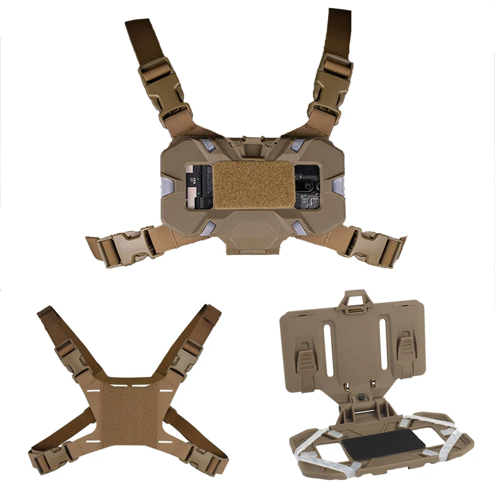 

НОВЫЙ тактический складной навигационный держатель MOLLE для карт и телефона, крепление на жилет для аксессуаров для страйкбола