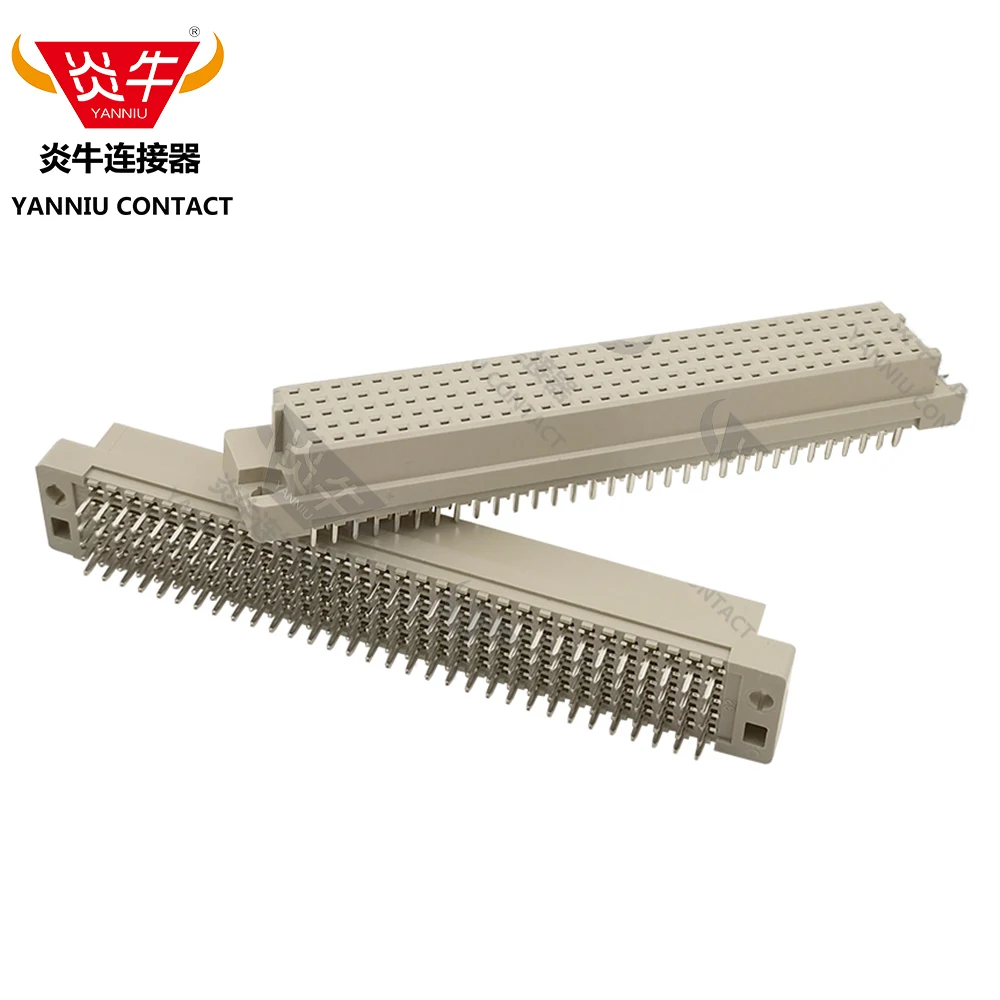 

10Pcs 5160 5*32P 5Row32Pin DIN41612 Series DIN CONNECTOR 160PIN FEMALE RIGHT ANGLE PINS EUROPEAN SOCKET YANNIU