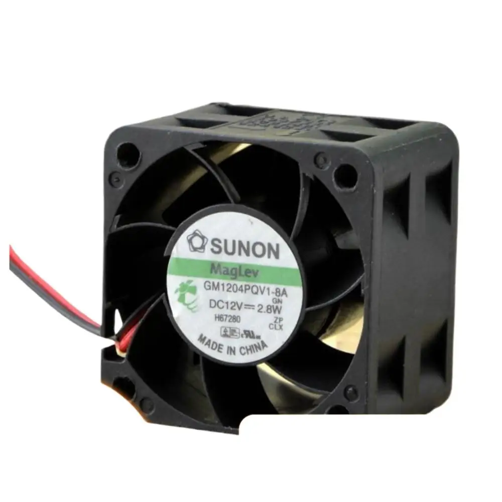 

Для SUNON 40 мм 12 В 2,8 Вт высокоскоростной охлаждающий вентилятор GM1204PQV1-8A сервер и промышленный 40X40X28 мм