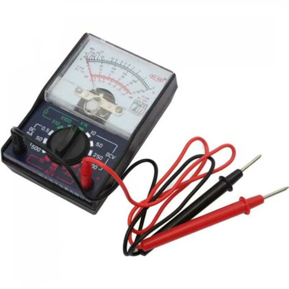 

Professional Voltmeter MF-110 Pointer Tester Mini Multimeter Electric Analog Portable Ammeter Voltage Current OHM Multimeter