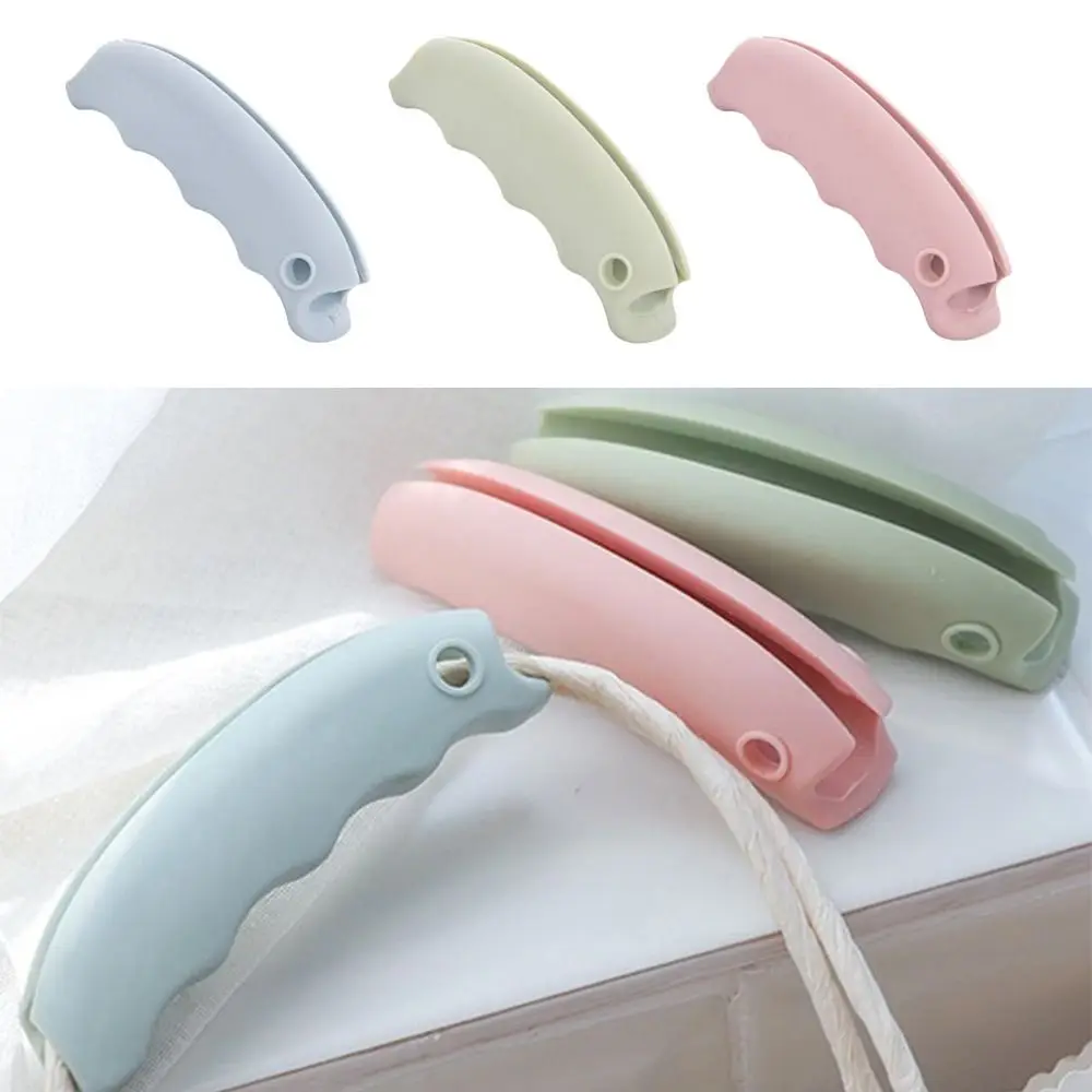 Practical Silicone Shopping Bag Lifter Labor-saving Protect Hands Bag Handle Carry Clip Bag Holder Clip Students