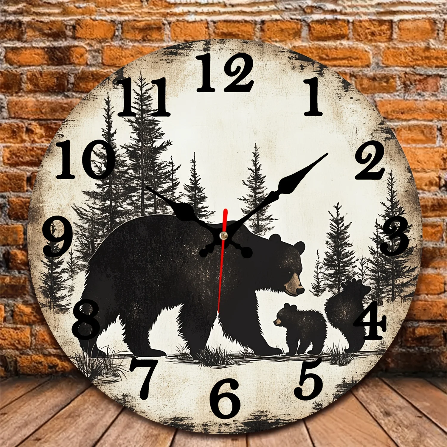 [Wooden Bear Clock]…