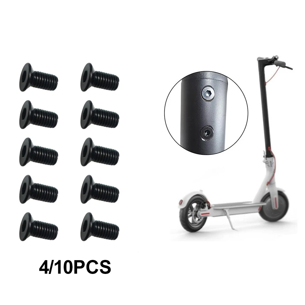 4/10Pcs Screws Nut Wrench Set ForXiaomi/pro-M365 Electric Scooter Handlebar Front Fork Tube Pole To Base Tool E-bike Accessories