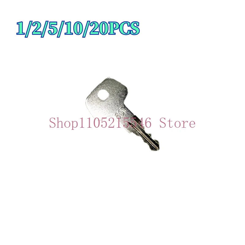 1/2/5/10/20PCS Keys FOR Heavy Equipment Construction Machinery 706 Excavator Fuel Cap Key