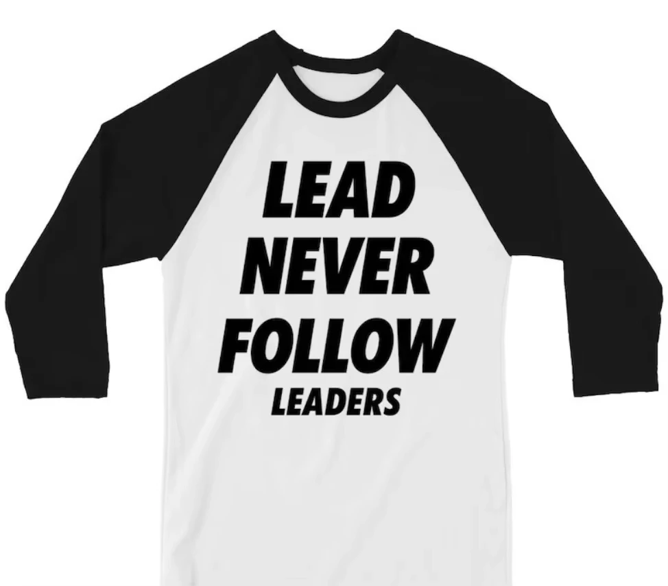 Leaders 3D-gedrucktes Unisex-Freizeit-T-Shirt im Harajuku-Street-Stil mit Rundhalsausschnitt und langen Ärmeln für Herren