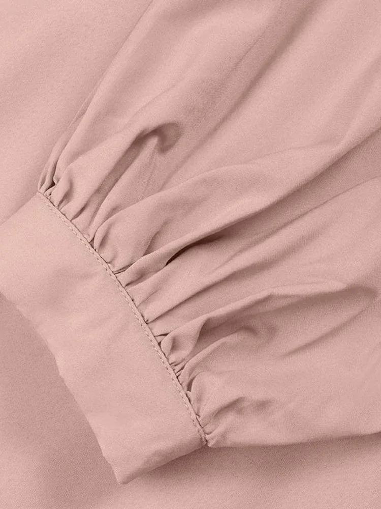 Eid Frauen Muslimischen Kleid Marokko Abaya Kaftane Casual Abendkleider Puff Hülse Frau Türkei Islam Lange Robe Femme Vestidos