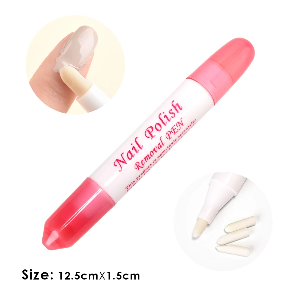 1PC Nail UV Gel Polish Remover Pens Beauty Soaking off Polish Corrector Remover Erase Pen Clean Mistakes Care Treatment Tool