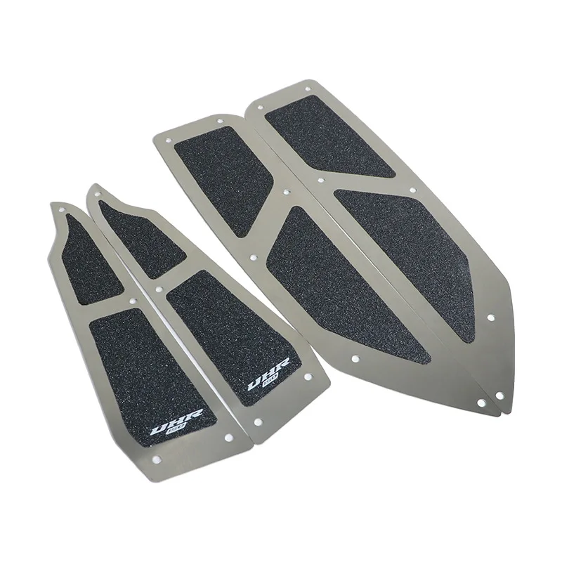 

Scooter Floorboard Kits For HAOJUE UHR150 304 Stainless Steel Adamantium MaterialFootrests Pedals Modified Accessories