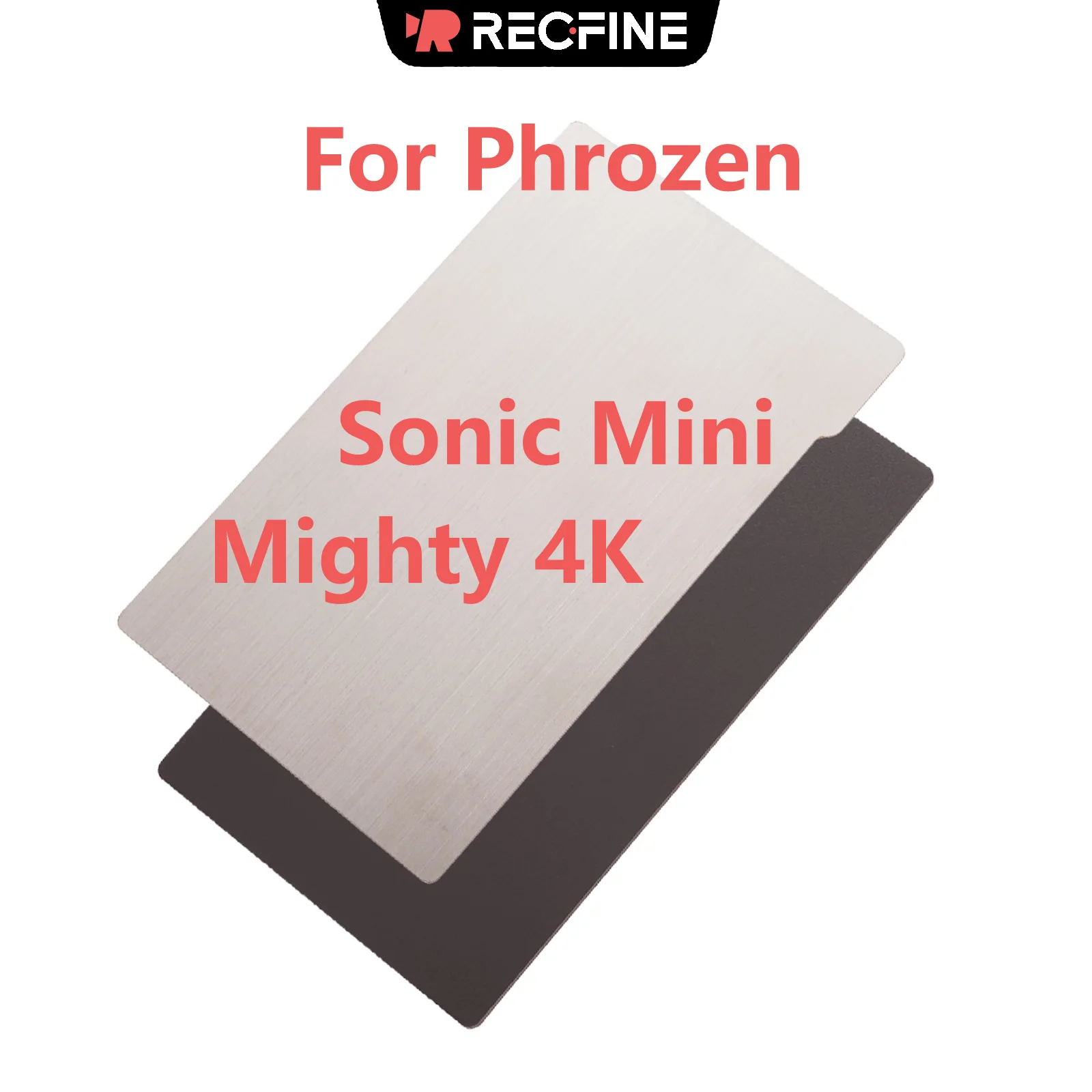 Resin 3D Printer Flexible Build Plate for Phrozen Sonic Mini 4K 8K S Mighty 4K Sprint Steel Sheet for Printing Bed