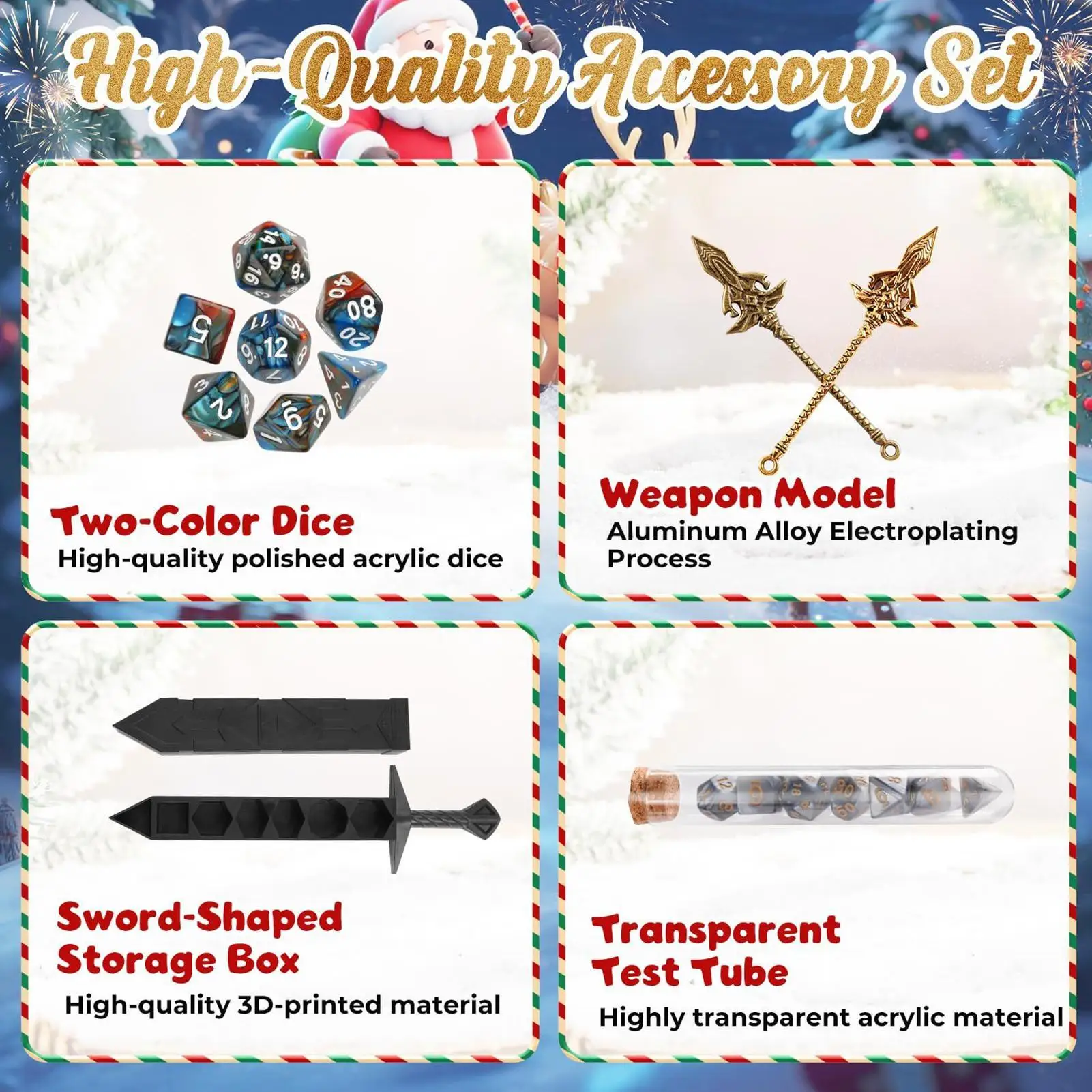 

Polyhedral Dice Set 2025 Polyhedral Dice Countdown Advent Toys For Playroom Friend Family Gathering Party Desktop Game Room