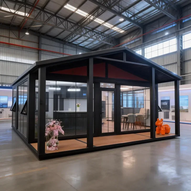 CE Certified 20ft 40ft Folding Expandable Container House Breathable Modern Design for Apartment Warehouse ADU Prefab Tiny
