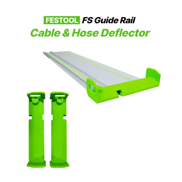 FS/2-AW Guide Rail Deflector Cable & Hose Guide For Festool FS Guide Rail Track Saw Prevent Hose Cable Catching Woodworking